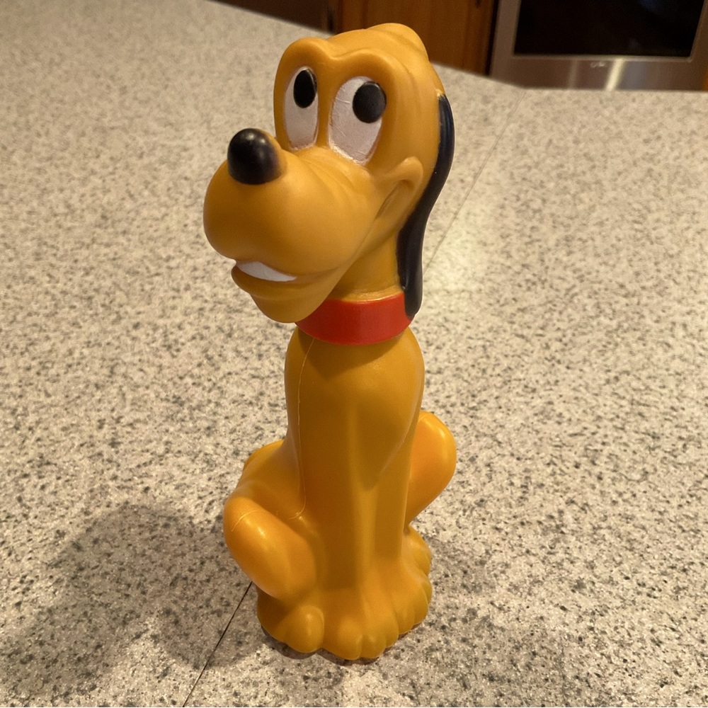 Vintage Avon Walt Disney’s Pluto Non-Tear 4 oz. Shampoo Bottle
